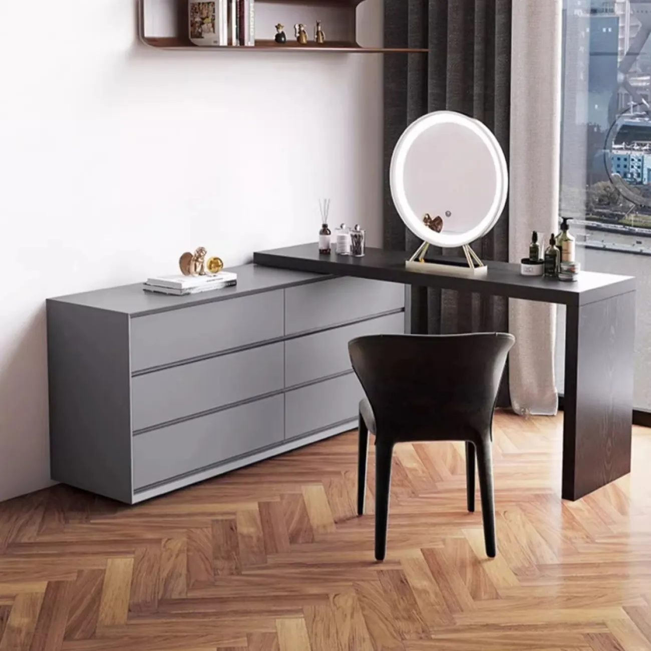 Письменный стол и комод в одном HAOTAI 37523-29