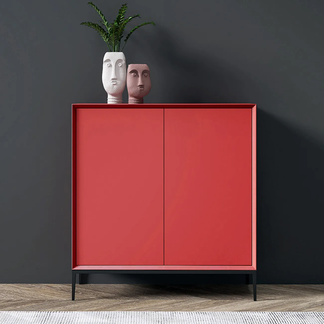 Итальянский минималистский шкаф для обуви HAOTAI 37524-29