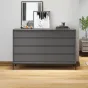 Современный минималистский комод из массива HAOTAI 37525-29