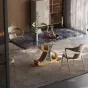 Роскошный прямоугольный обеденный стол из каменной плиты BANG 36022-29
