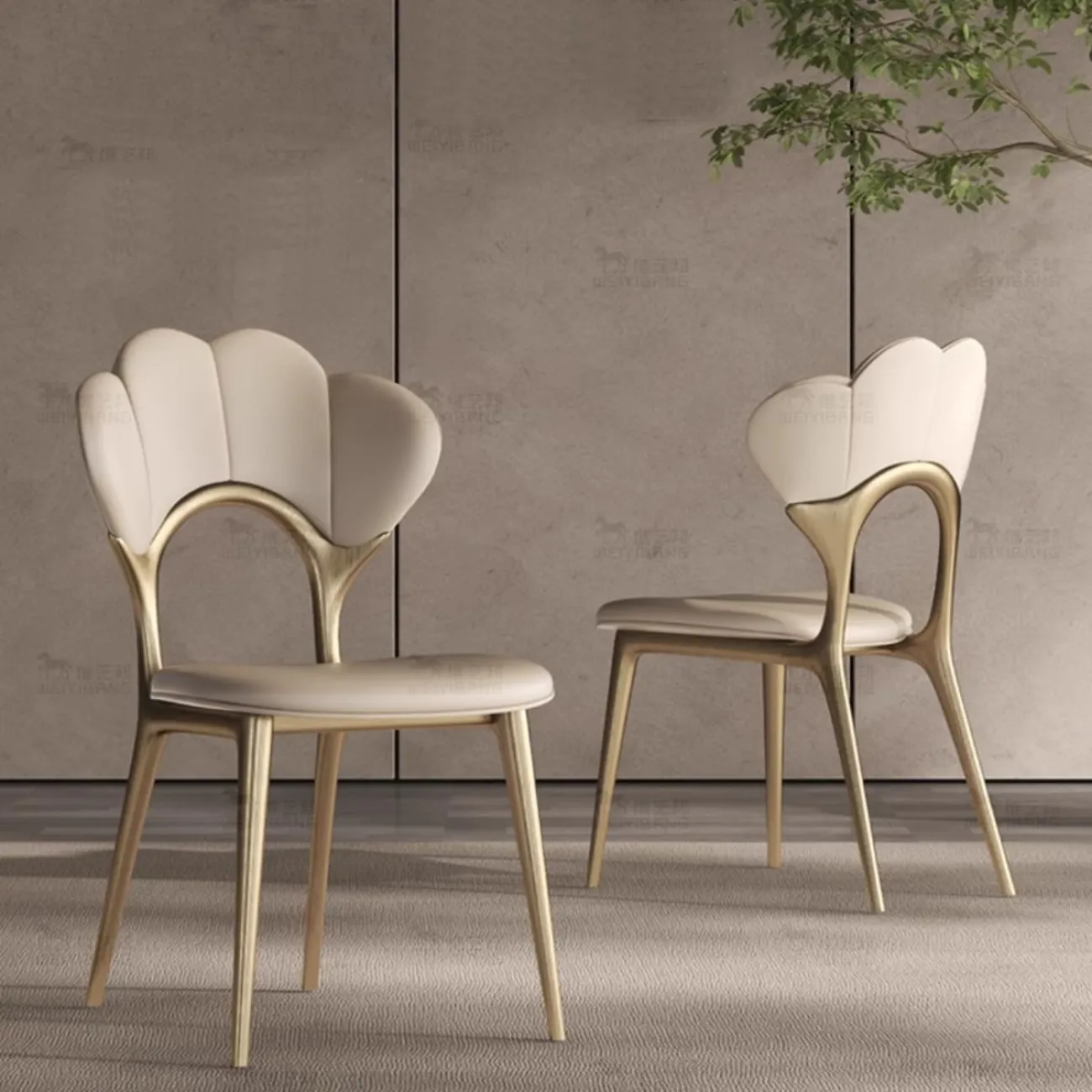 Легкий роскошный обеденный стул  BANG 36027-29