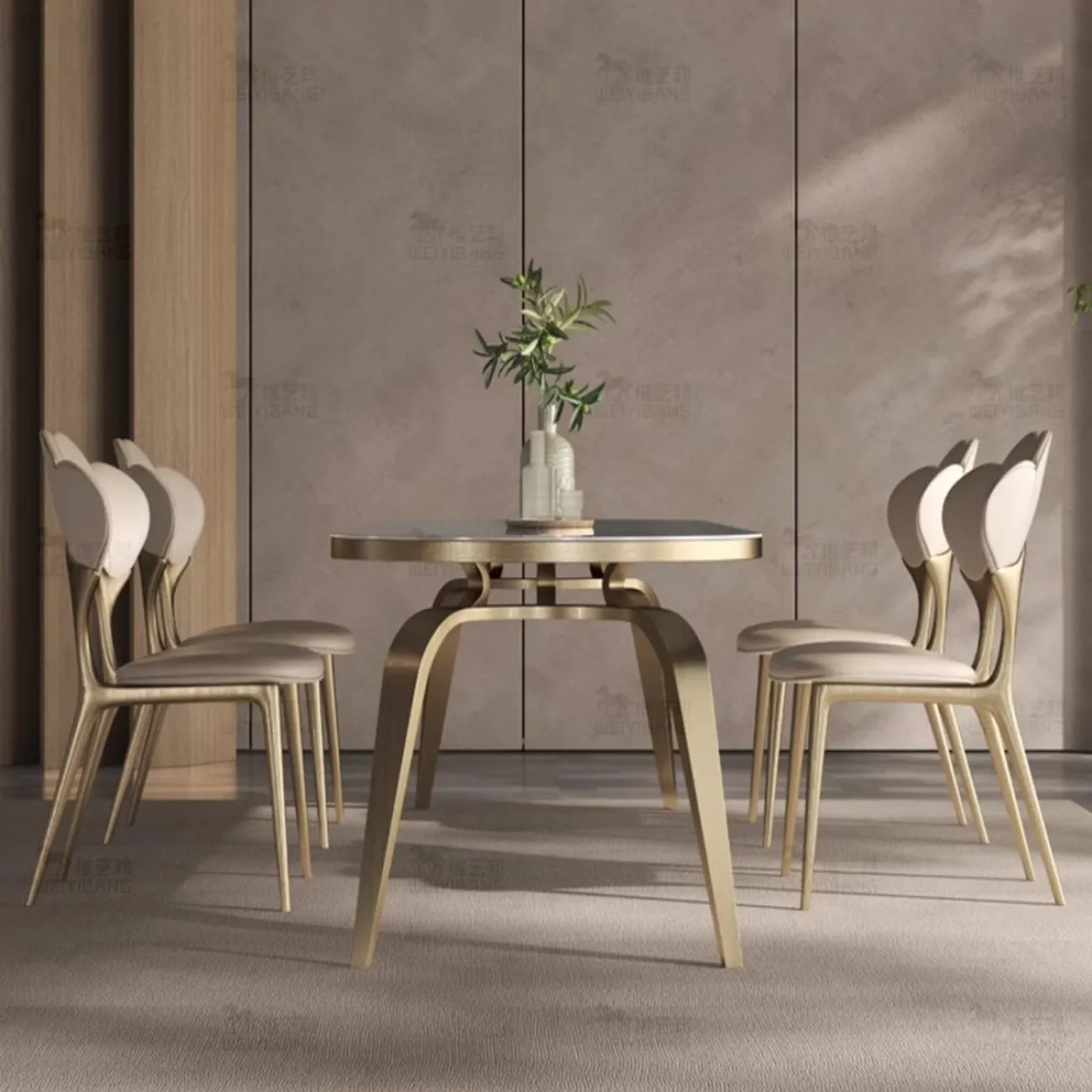 Легкий роскошный обеденный стул  BANG 36027-29