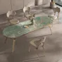 Итальянский каменный обеденный стол из мрамора BANG 36456-29