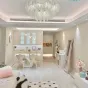 Обеденный стол из каменной плиты кремового цвета BANG 36457-29