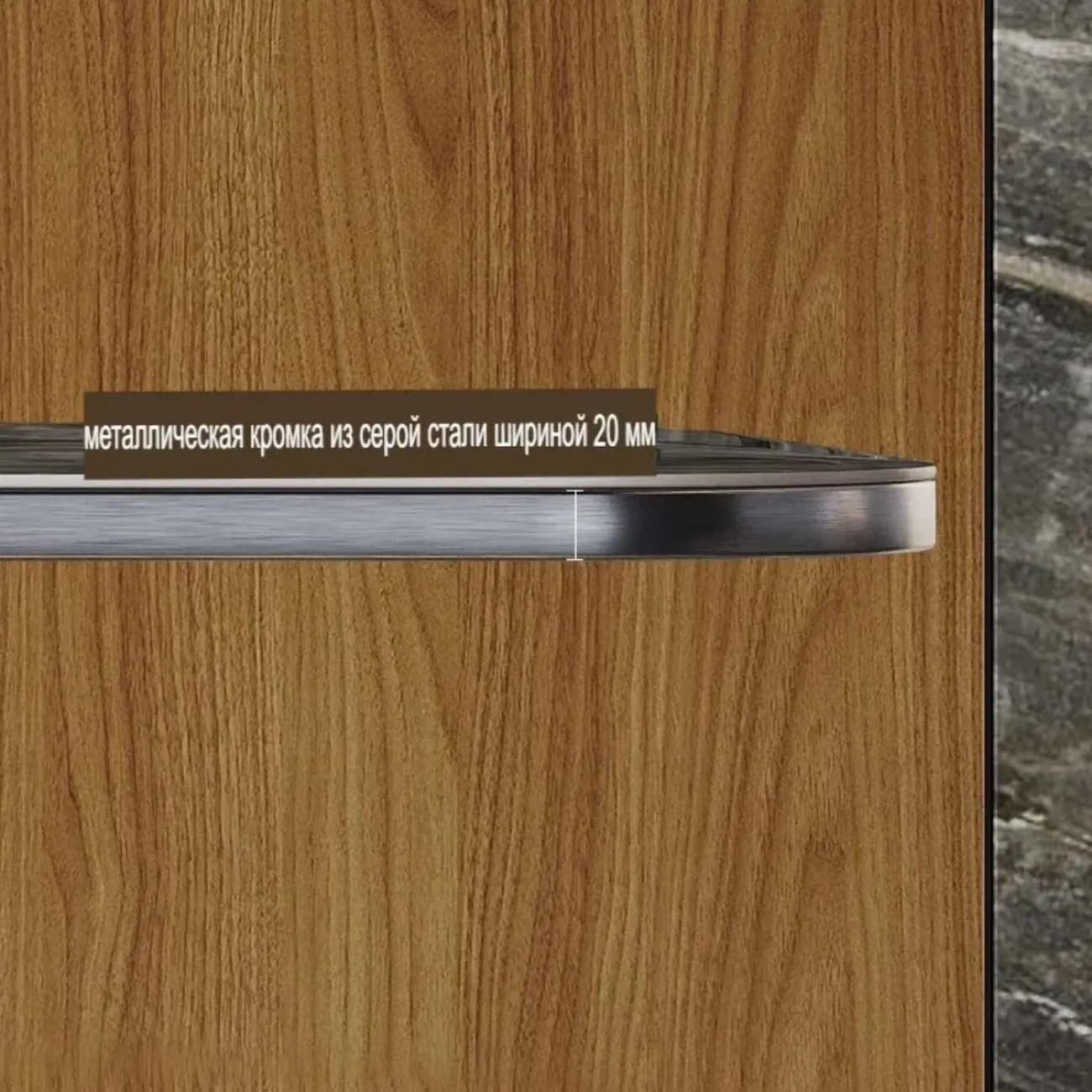 Роскошный каменный обеденный стол из каменной плиты BANG 36466-29