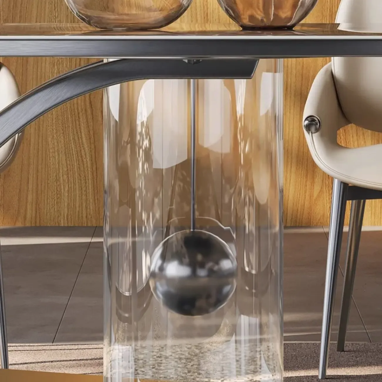 Роскошный каменный обеденный стол из каменной плиты BANG 36466-29