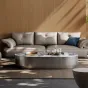 Роскошный журнальный столик из натурального камня BANG 36468-29