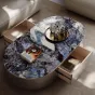 Роскошный журнальный столик из натурального камня BANG 36468-29