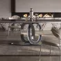 Роскошный прямоугольный обеденный стол из натурального камня BANG 36471-29