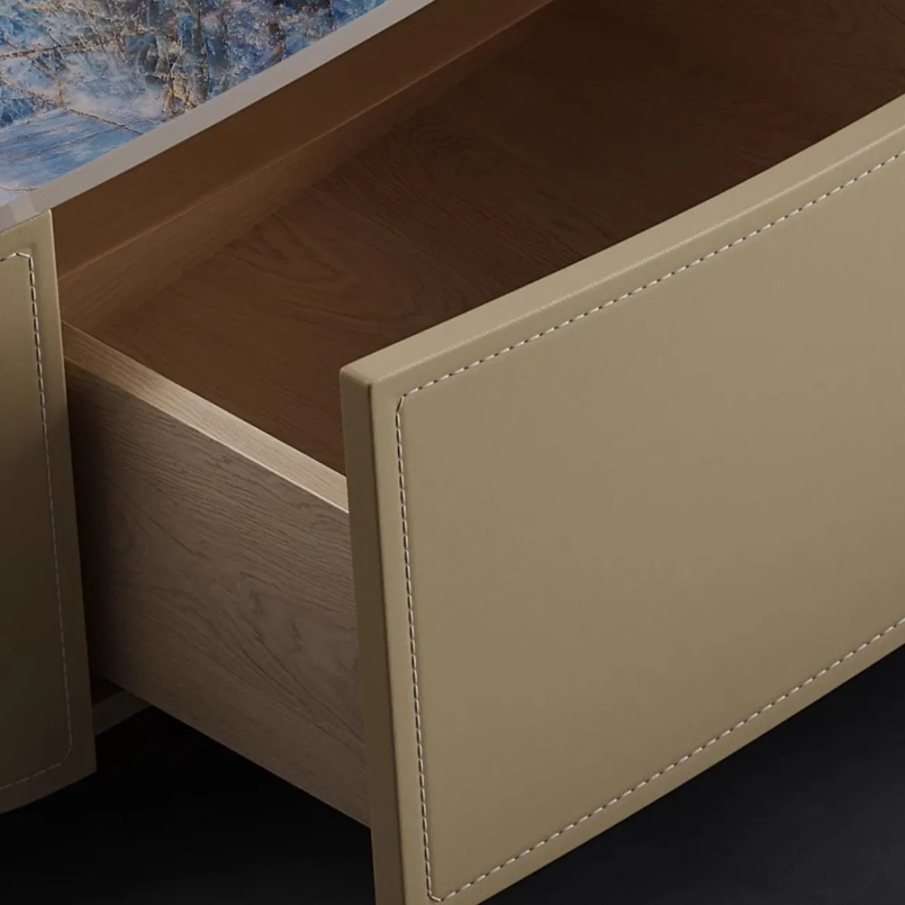 Роскошный ТВ шкаф из натурального камня BANG 36475-29