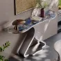 Роскошный консольный столик из натурального камня BANG 36476-29