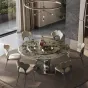 Круглый обеденный стол из натурального камня BANG 36477-29
