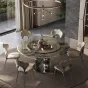 Круглый обеденный стол из натурального камня BANG 36477-29