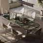 Прямоугольный обеденный стол из мрамора BANG 36480-29