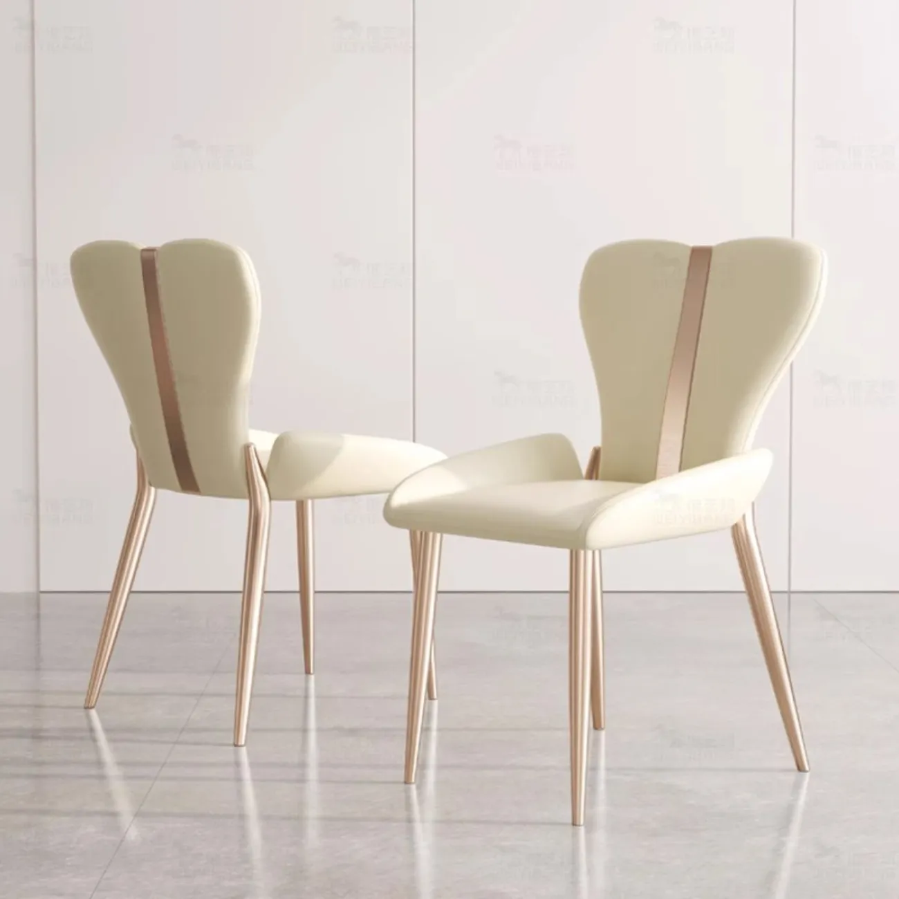 Легкий роскошный обеденный стул из натуральной кожи BANG 36481-29