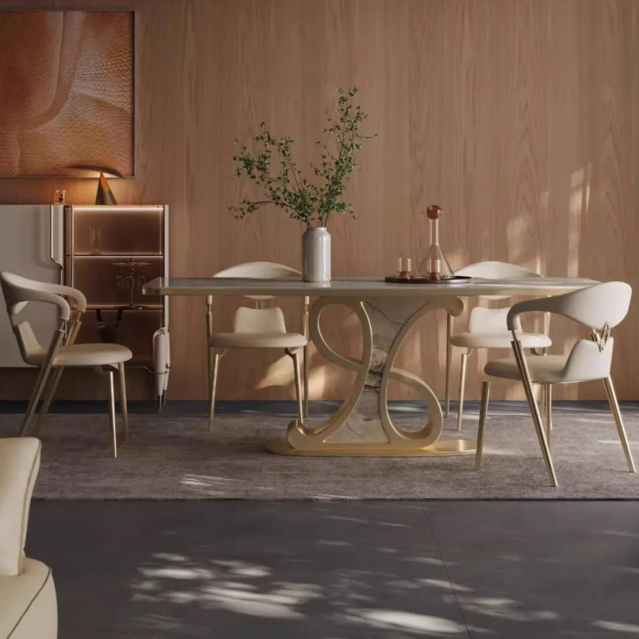 Обеденный стул со спинкой из матовой нержавеющей стали BANG 36483-29