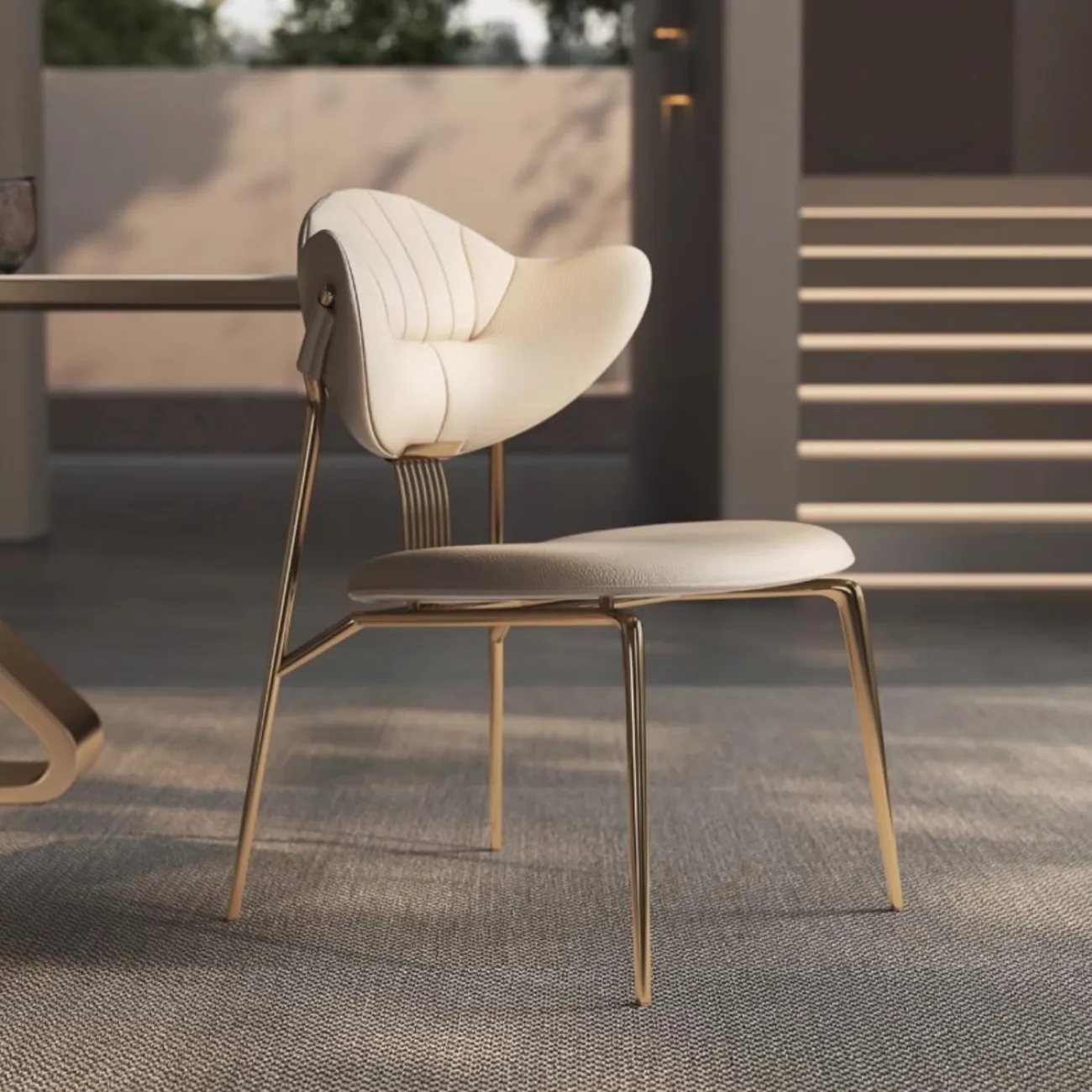 Обеденный стол из высококачественной каменной плиты с мраморным рисунком BANG 36486-29