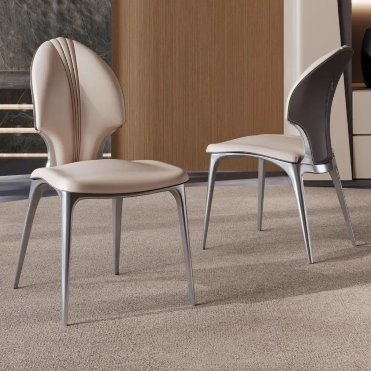 Легкий роскошный обеденный стул в итальянском стиле BANG 36487-29