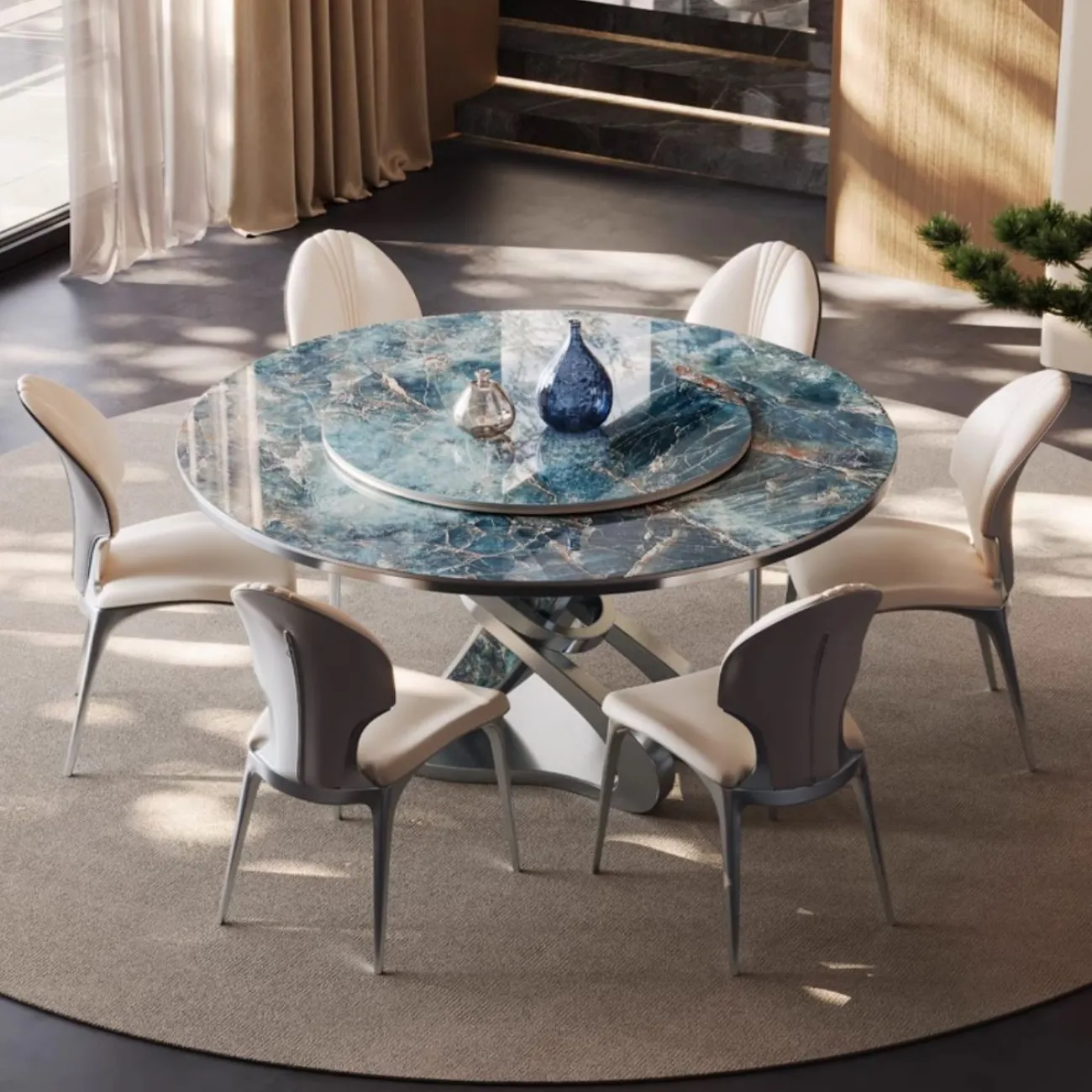 Легкий роскошный обеденный стул в итальянском стиле BANG 36487-29