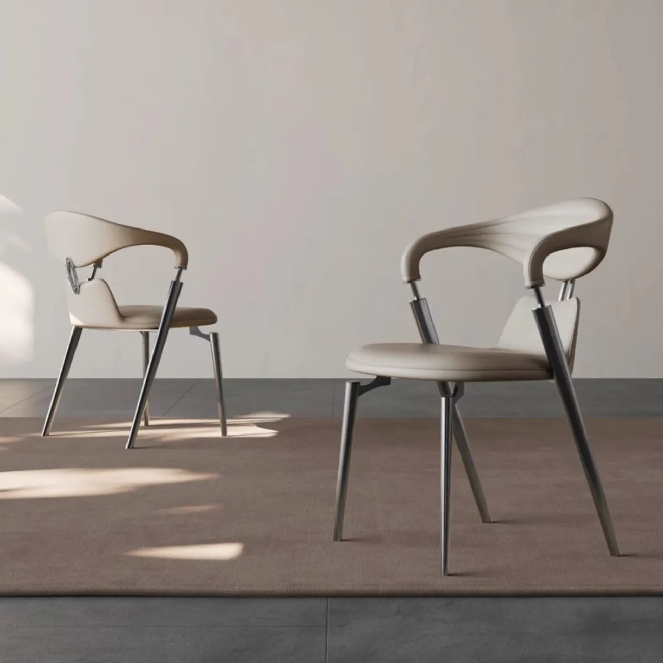 Роскошный круглый обеденный стол из натурального камня BANG 36488-29