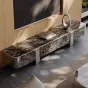 Роскошный ТВ шкаф из натурального камня BANG 36491-29