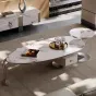 Роскошный журнальный столик из каменной плиты  BANG 36493-29