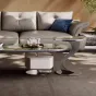 Роскошный журнальный столик из каменной плиты  BANG 36493-29