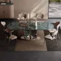 Роскошный обеденный стол из натурального камня BANG 36496-29