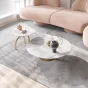 Лёгкий роскошный журнальный столик из каменной плиты BANG 36499-29