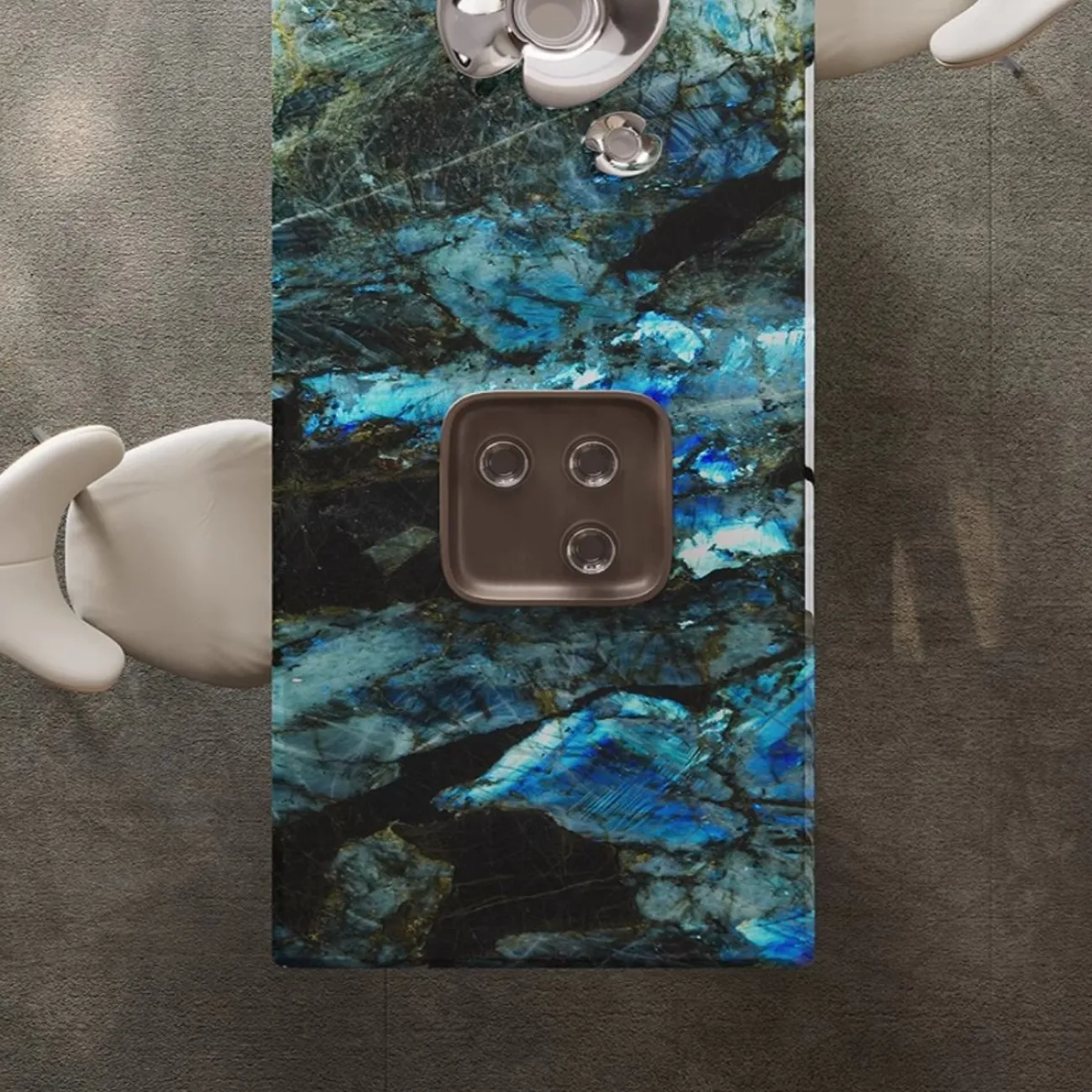 Обеденный стол из чистого натурального роскошного камня BANG 36507-29