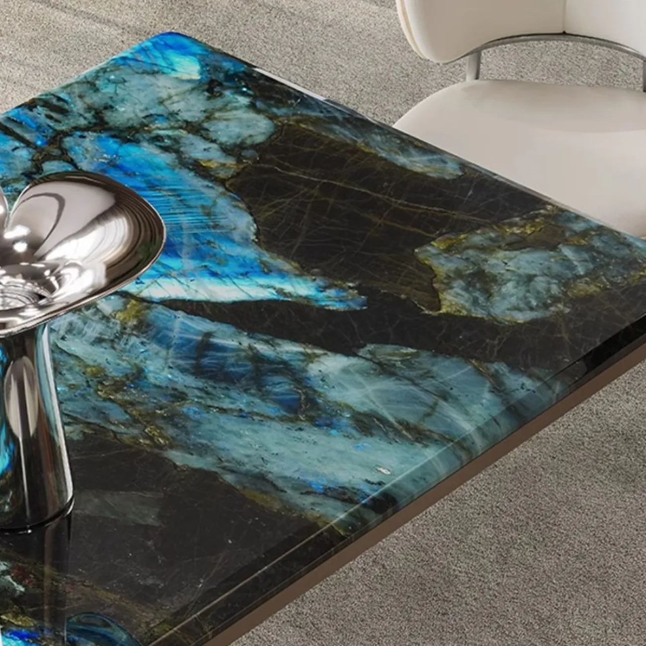 Обеденный стол из чистого натурального роскошного камня BANG 36507-29