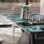 Обеденный стол из чистого натурального роскошного камня BANG 36507-29