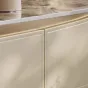 Роскошный ТВ шкаф из натурального камня и кожи BANG 36510-29