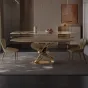 Яркий обеденный стол из натурального камня BANG 36512-29