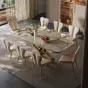 Яркий обеденный стол из натурального камня BANG 36512-29