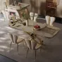 Роскошный островной стол из каменной плиты со встроенным обеденным столом BANG 36513-29