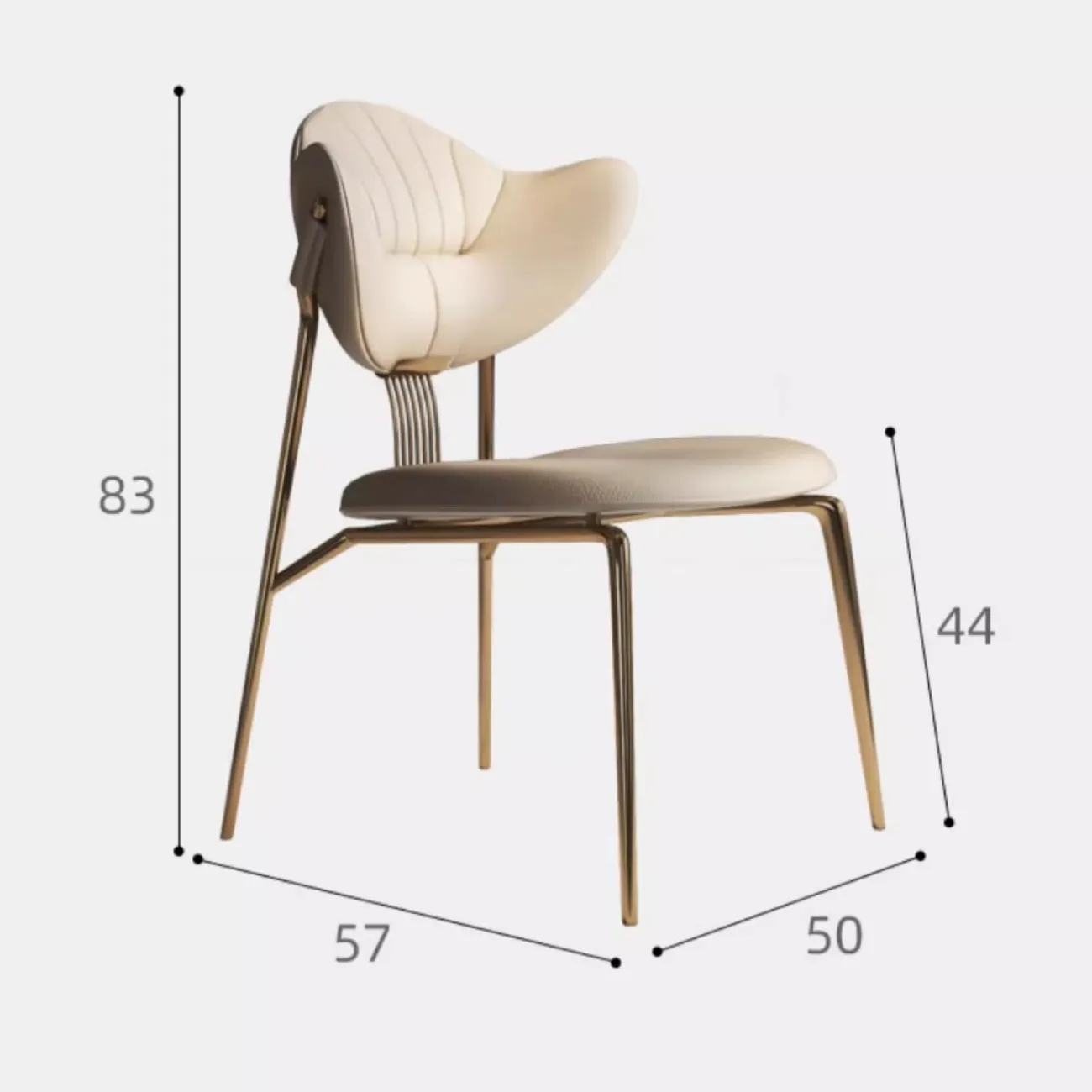 Дизайнерский обеденный стул BANG 36515-29