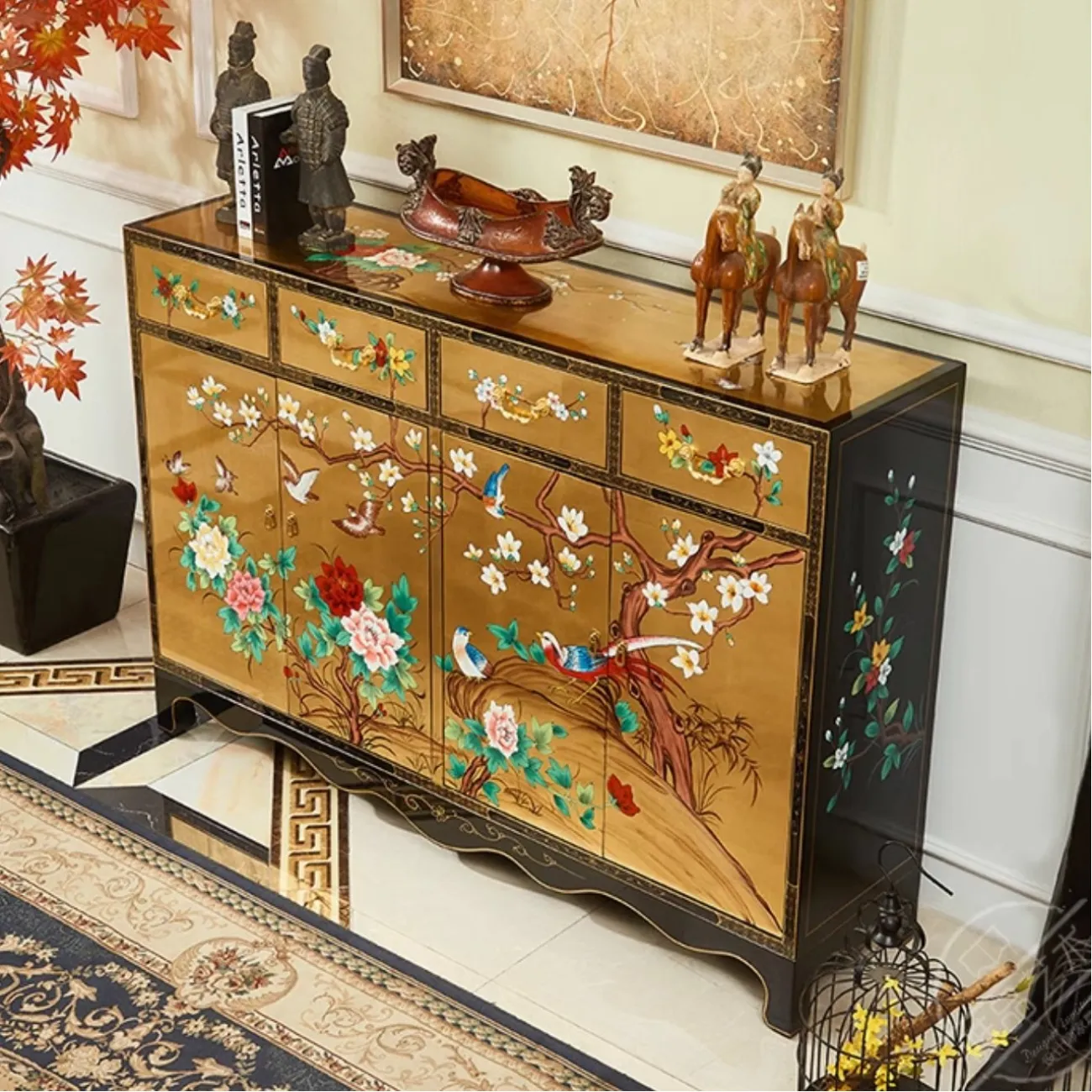 Роскошный сервант в китайском стиле Creative Life 35966-29