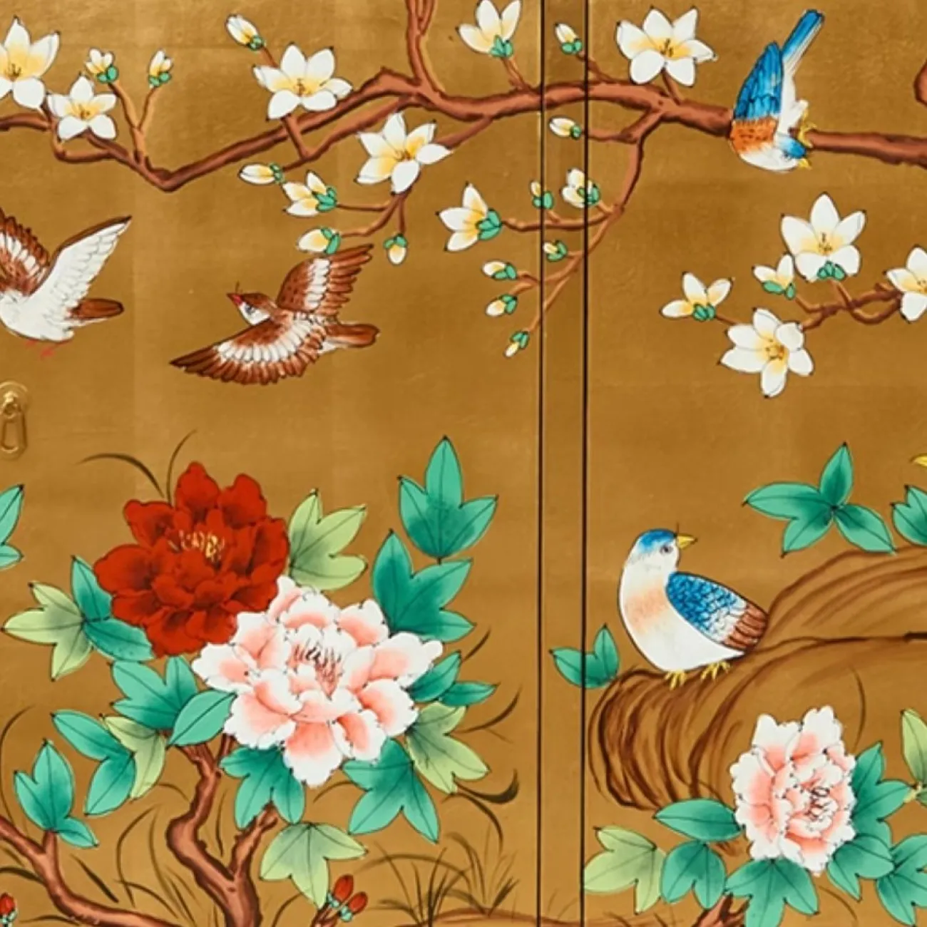 Роскошный сервант в китайском стиле Creative Life 35966-29