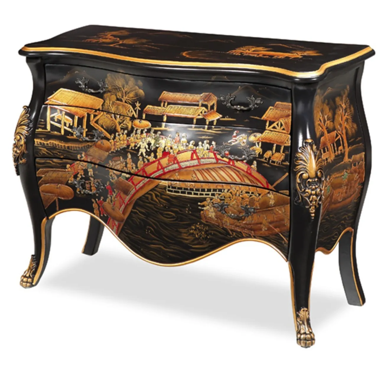 Роскошный расписной комод Creative Life 35967-29 Роскошный расписной комод Creative Life 35967-29