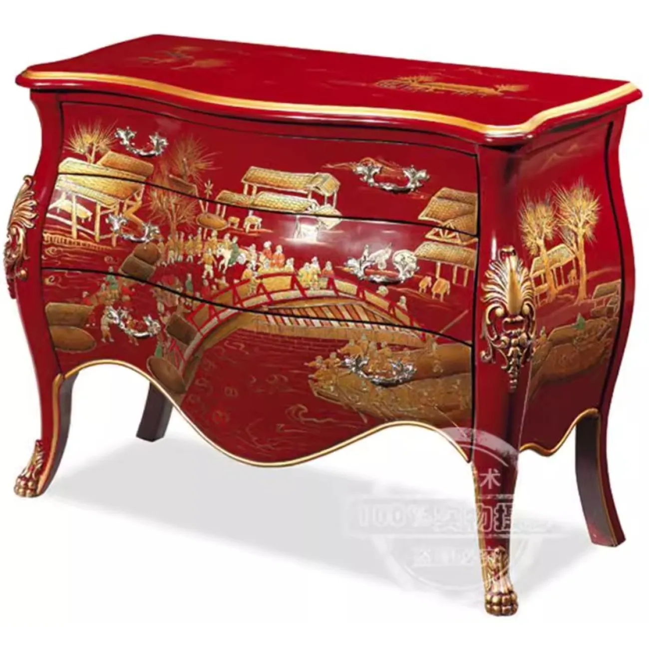 Роскошный расписной комод Creative Life 35967-29 Роскошный расписной комод Creative Life 35967-29