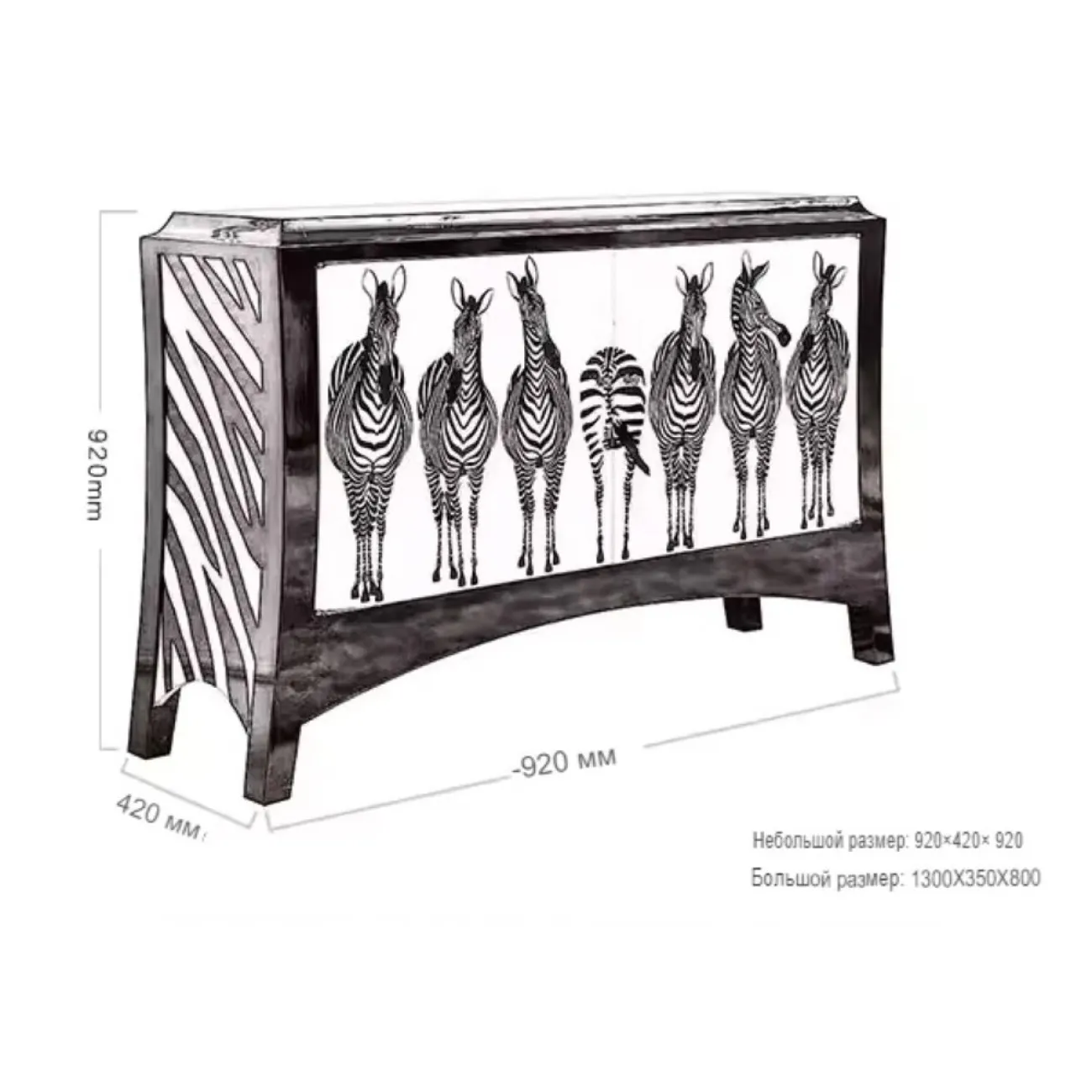 Роскошный расписной шкаф Creative Life 35968-29