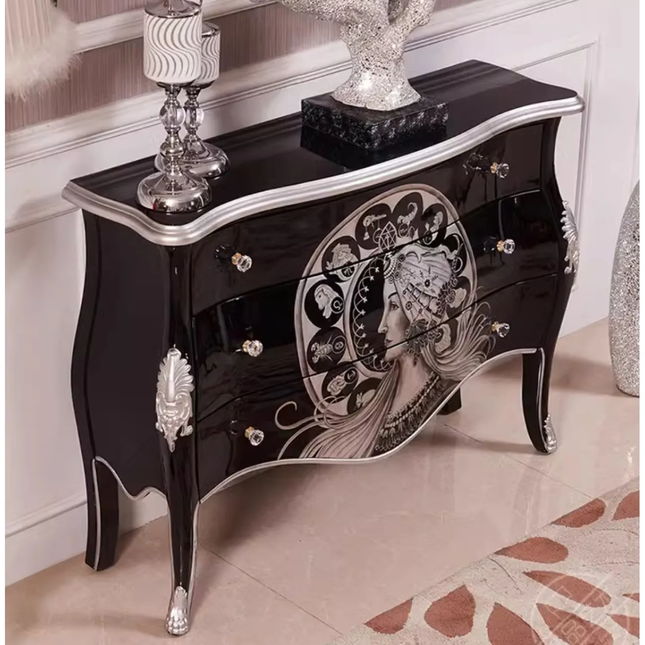 Современный расписной комод Creative Life 35969-29 Современный расписной комод Creative Life 35969-29