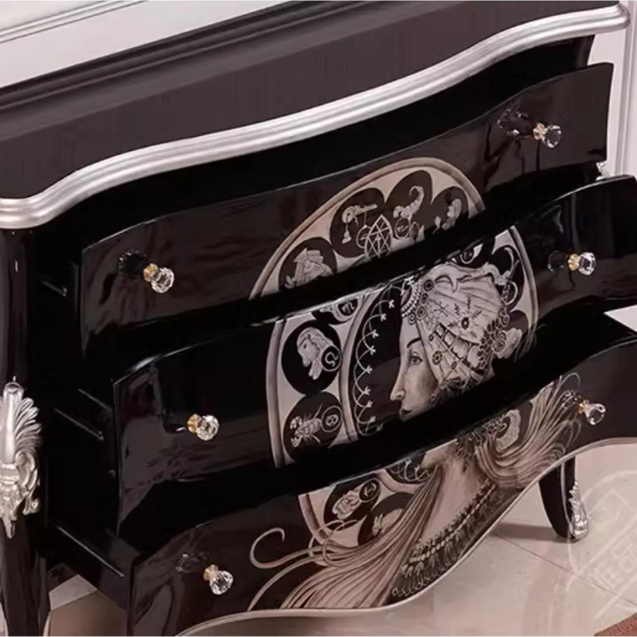 Современный расписной комод Creative Life 35969-29 Современный расписной комод Creative Life 35969-29