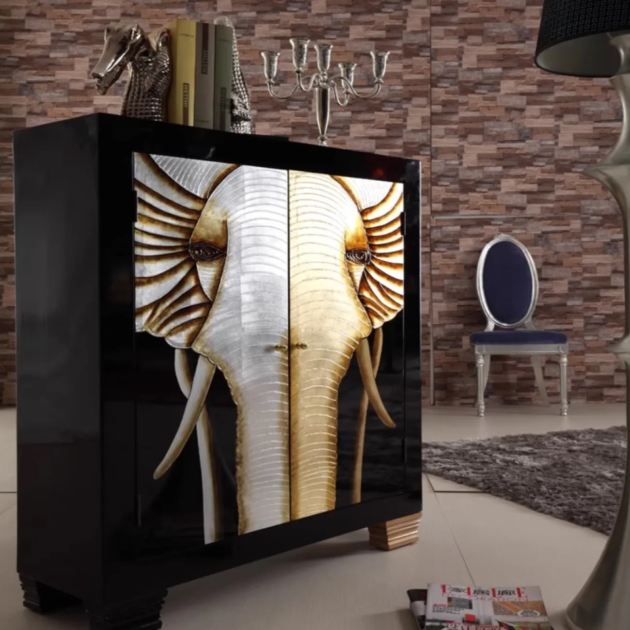 Роскошный расписной комод Creative Life 35970-29