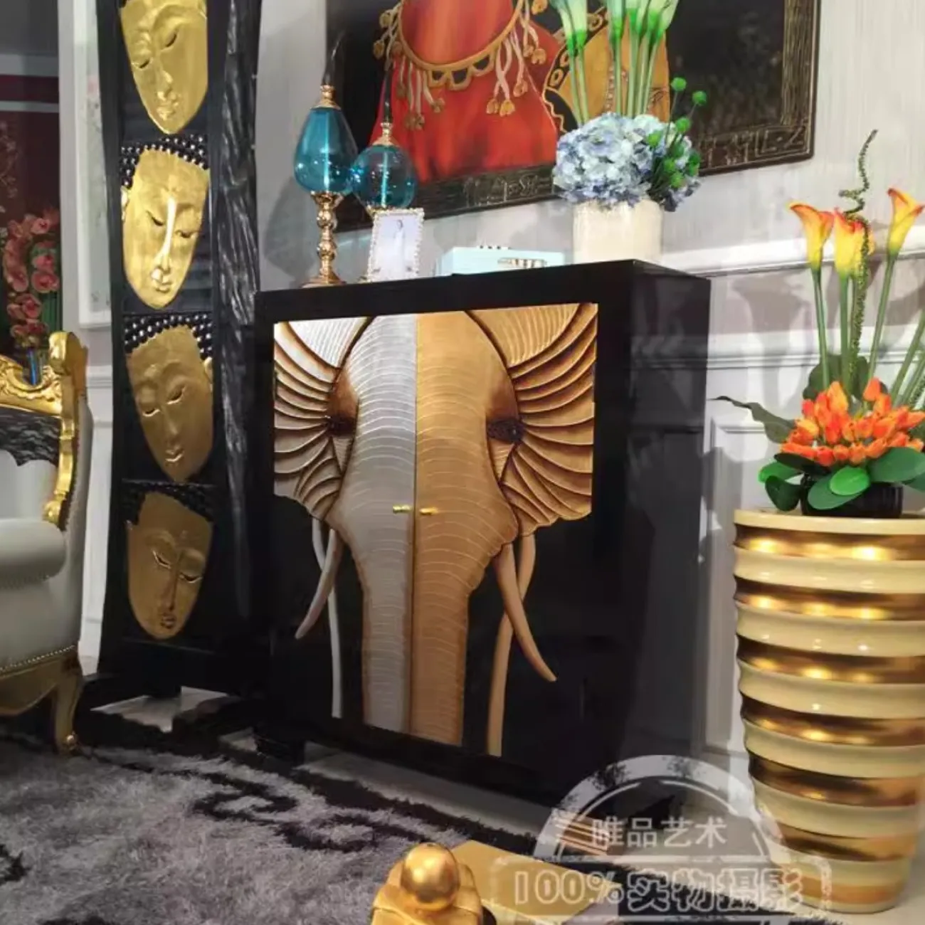 Роскошный расписной комод Creative Life 35970-29