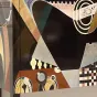 Расписной консольный столик из массива дерева Creative Life 35979-29
