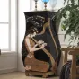 Роскошный расписной шкаф из массива дерева Creative Life 35982-29