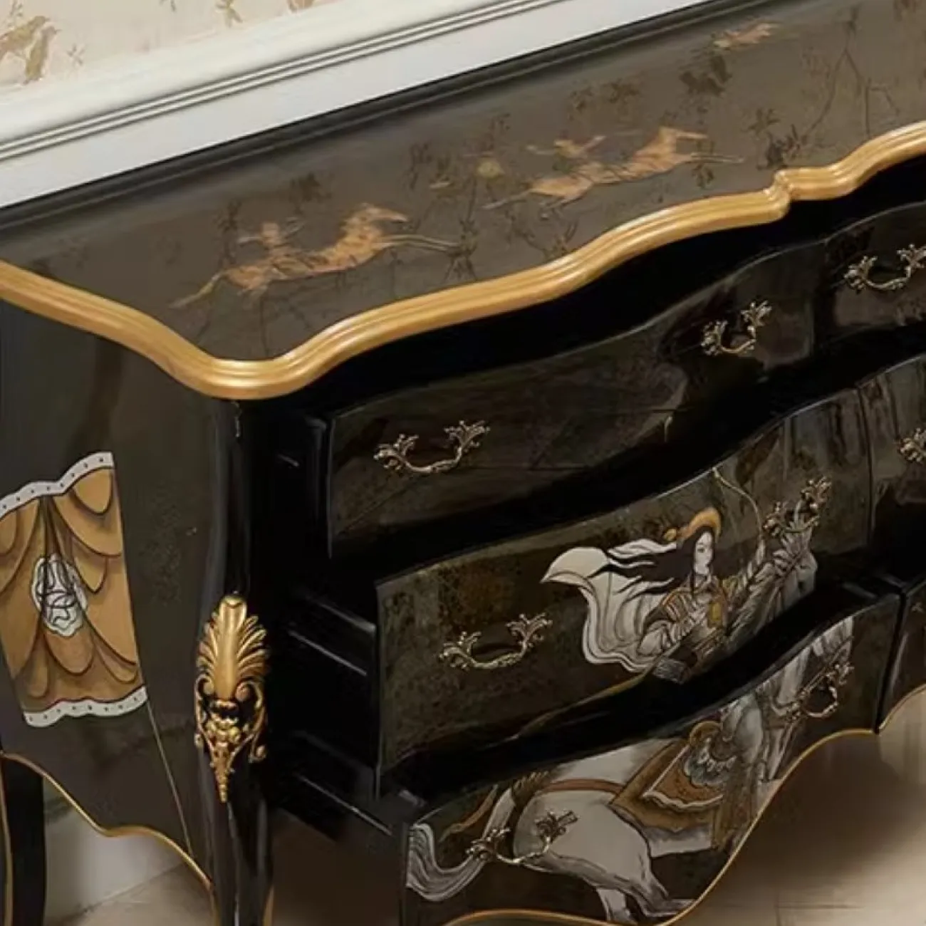 Декоративный комод из цельного дерева Creative Life 35985-29 Декоративный комод из цельного дерева Creative Life 35985-29