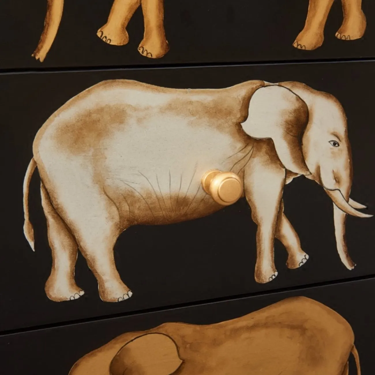 Расписной шкаф из массива дерева Creative Life 35987-29